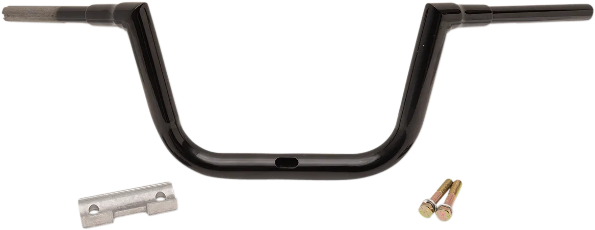 LA Choppers LA-7313-61B 1-1/2in. Grande Twin Peaks Handlebars - 10in. Rise - Gloss Black