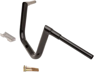 LA Choppers LA-7313-61B 1-1/2in. Grande Twin Peaks Handlebars - 10in. Rise - Gloss Black