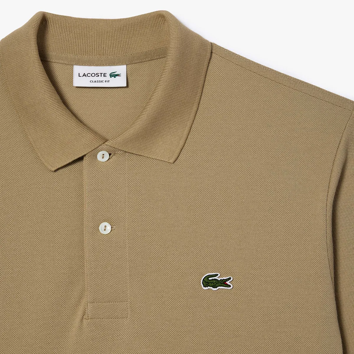 Lacoste - Classic Fit Polo in Beige