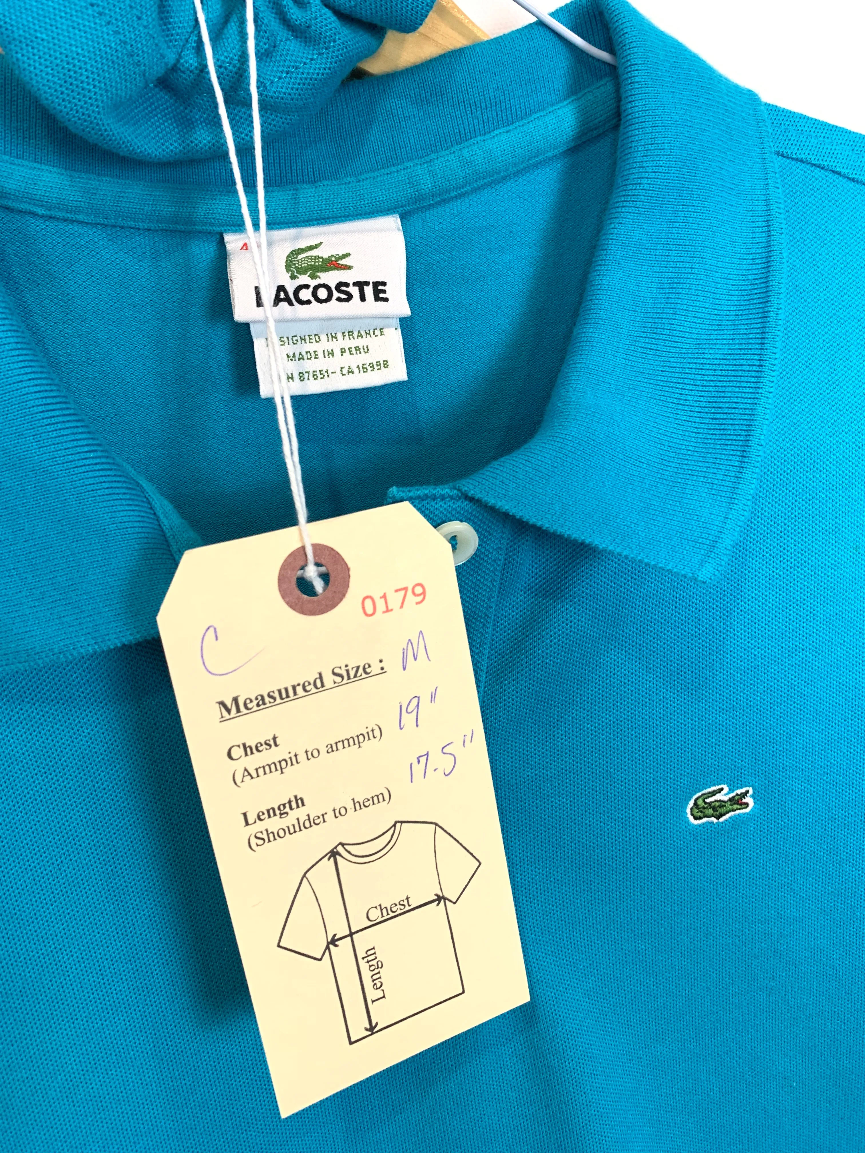 Lacoste Cropped Polo Set (S/M)