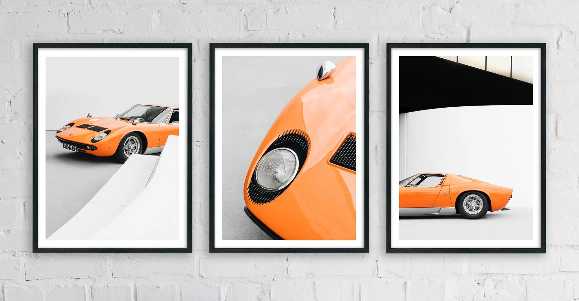 Lamborghini Miura Rear Print