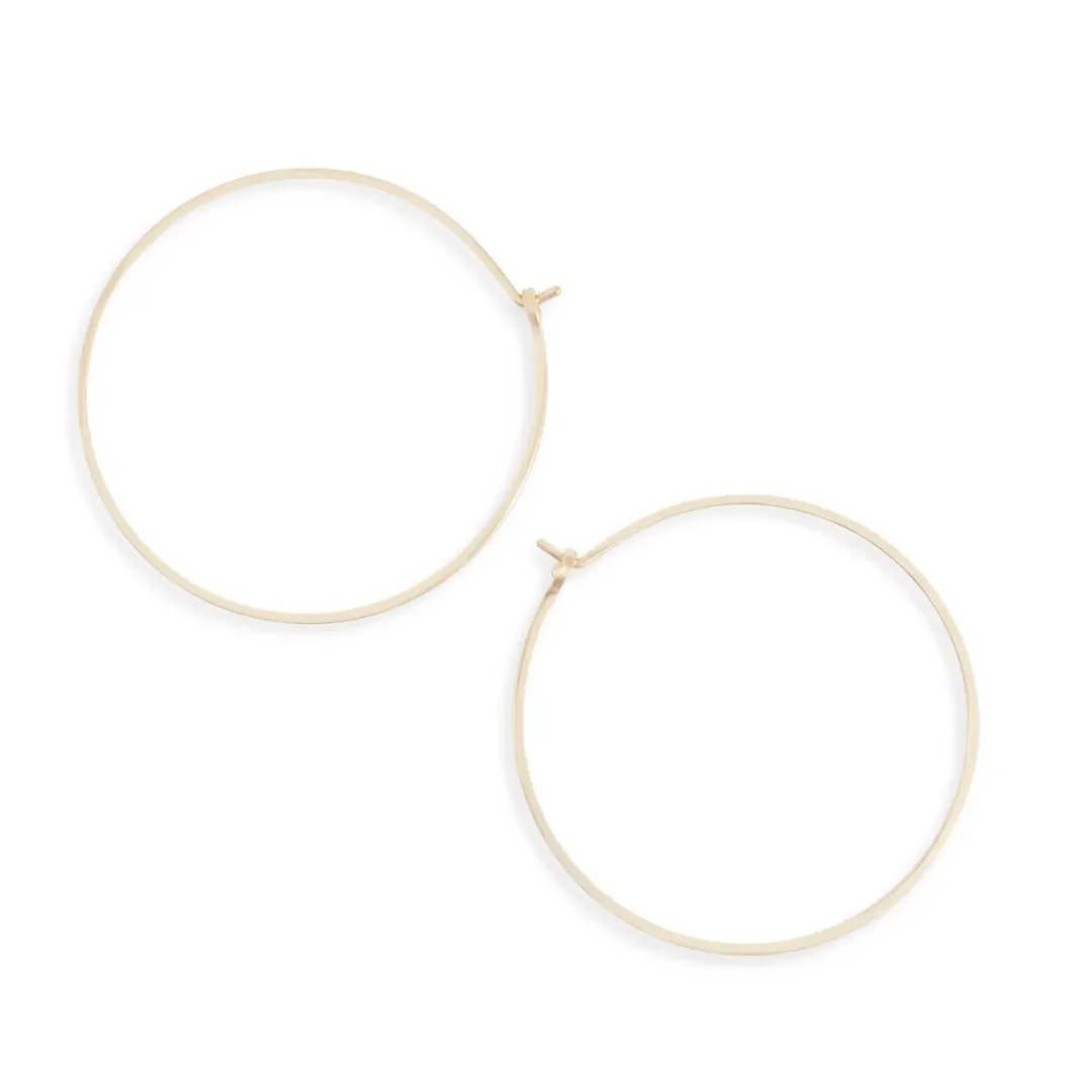 Large Minimal Hoops
