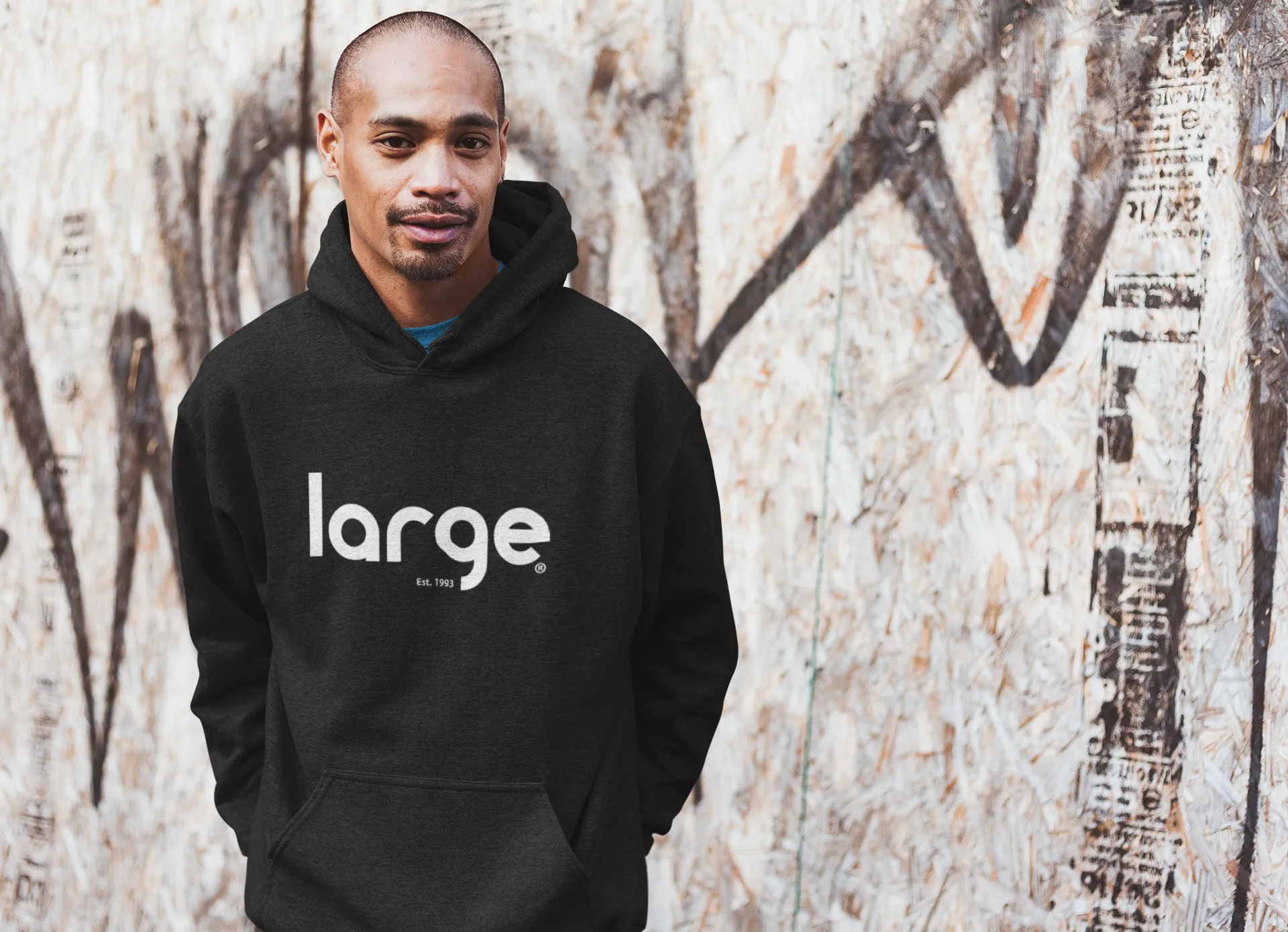 Large Music Classic Logo Unisex Hoodie