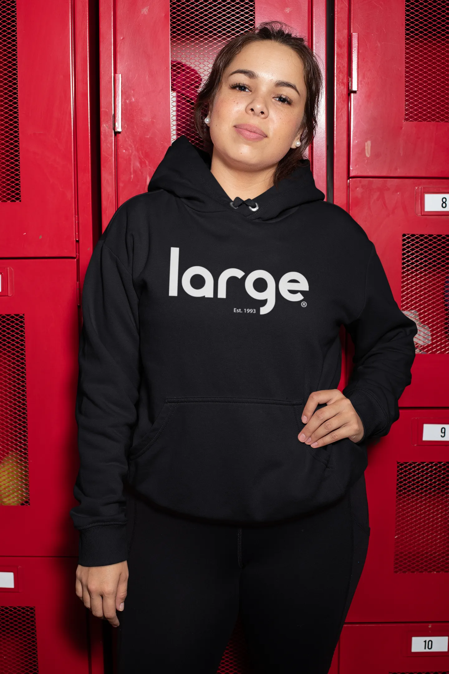 Large Music Classic Logo Unisex Hoodie