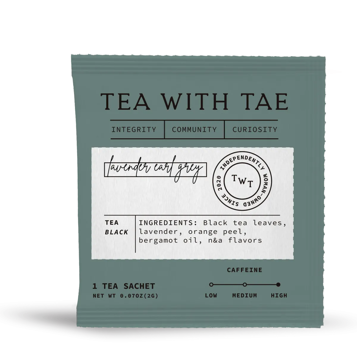 Lavender Earl Grey 50 ct. Overwrap Bag