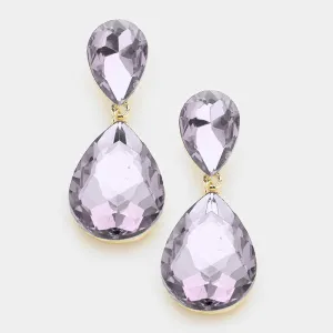 Lavender Teardrop Earrings | 518300