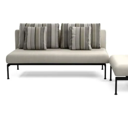 Layout Double Bench - Barlow Tyrie