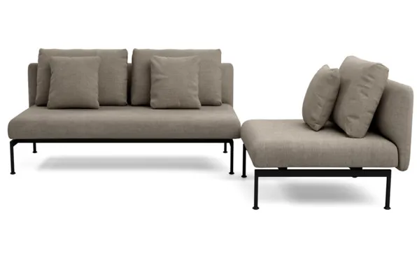 Layout Double Bench - Barlow Tyrie
