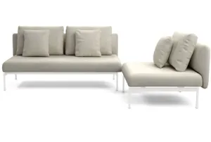 Layout Double Bench - Barlow Tyrie