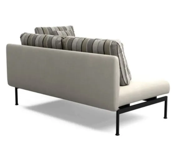 Layout Double Bench - Barlow Tyrie