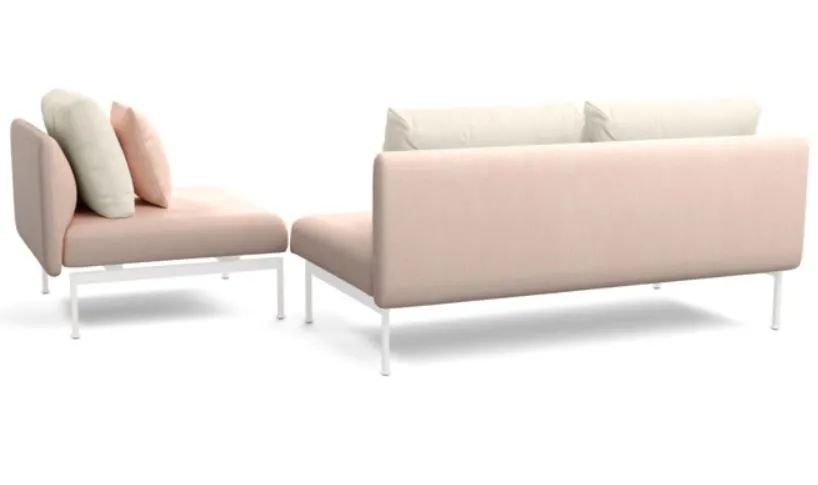 Layout Double Bench - Barlow Tyrie