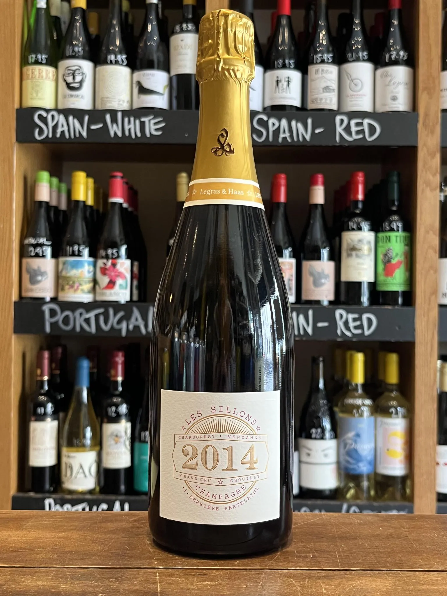 Legras and Haas - 'Les Sillons' Grand Cru BdB 2014