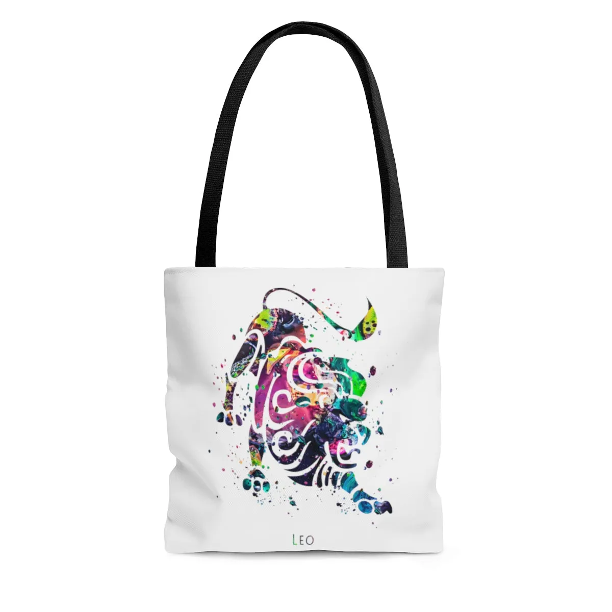 Leo Zodiac Sign Tote Bag