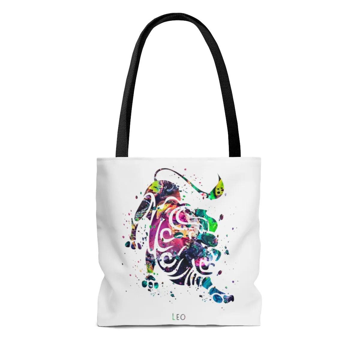 Leo Zodiac Sign Tote Bag