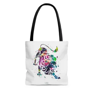 Leo Zodiac Sign Tote Bag