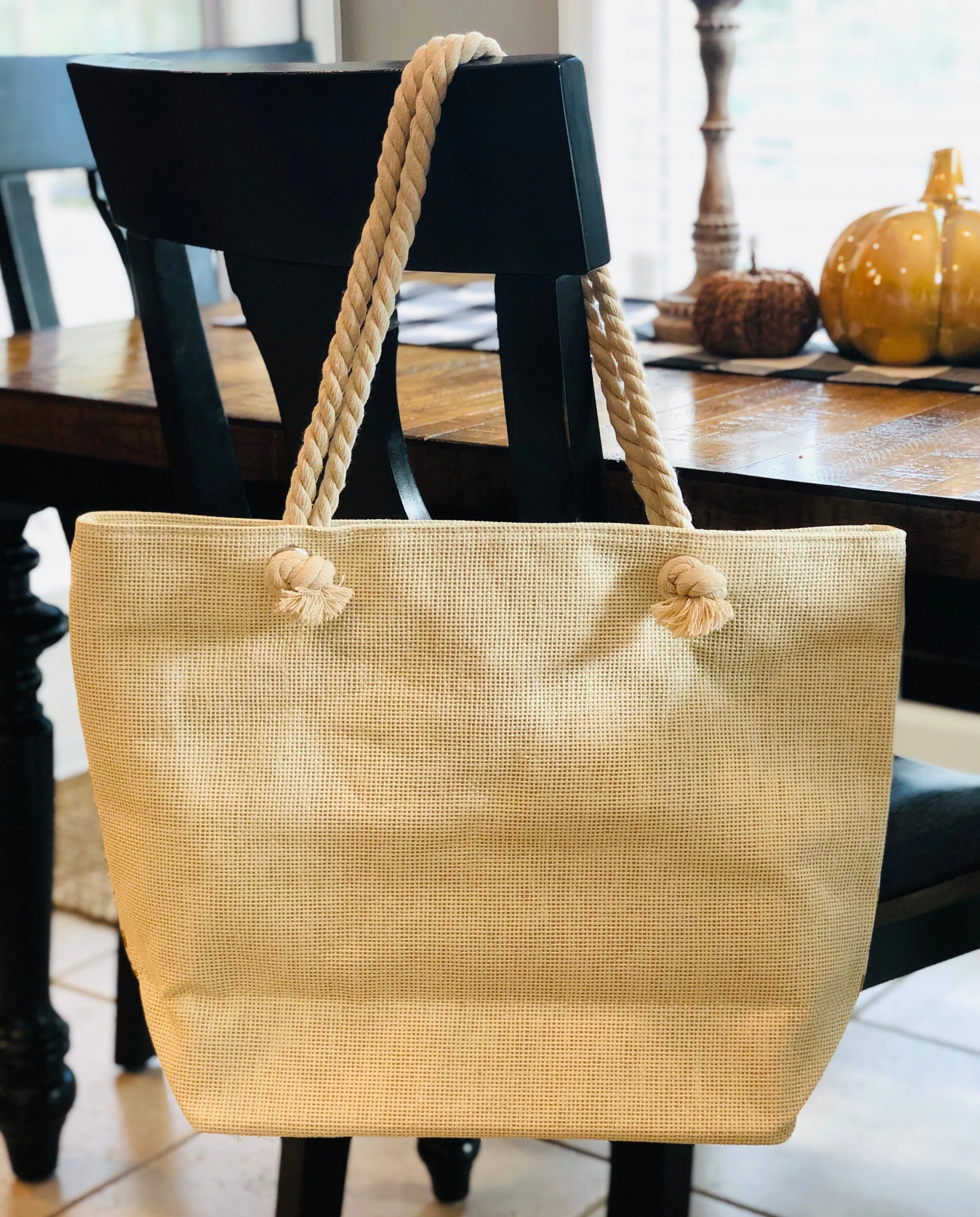 Leopard Foil Print Totes