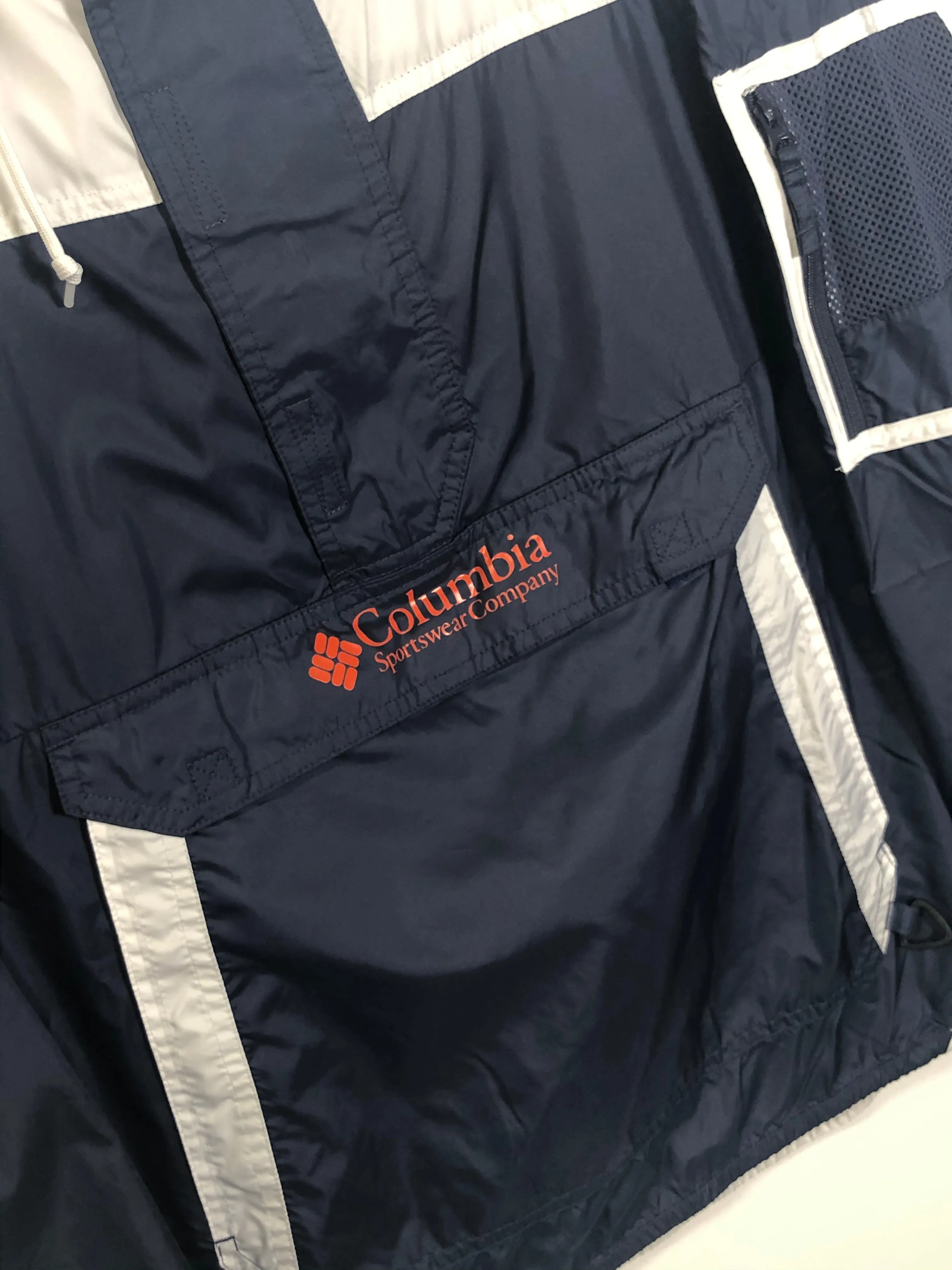 Light-Weight Columbia 1/4 Zip Windbreaker (S)