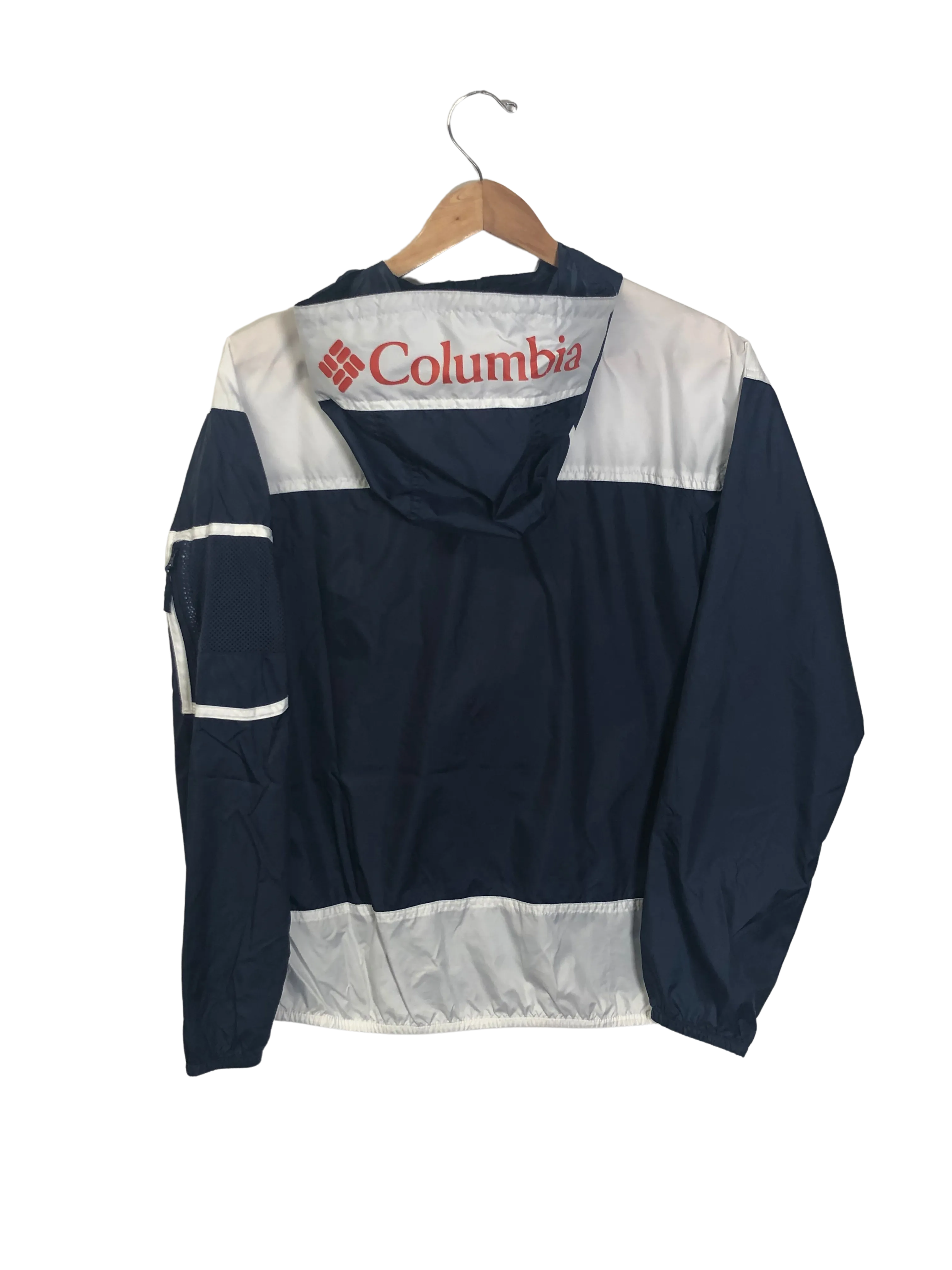 Light-Weight Columbia 1/4 Zip Windbreaker (S)