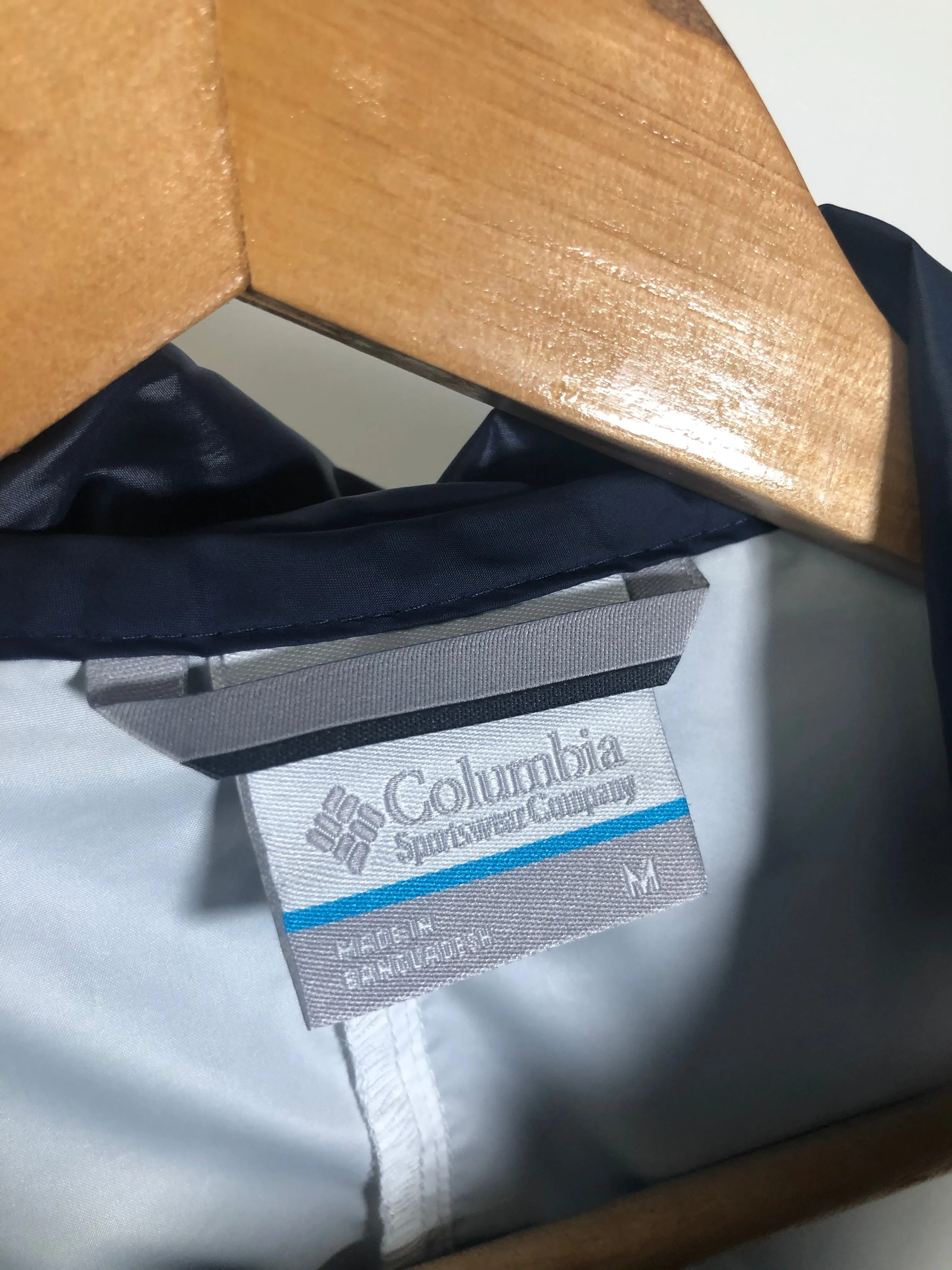 Light-Weight Columbia 1/4 Zip Windbreaker (S)