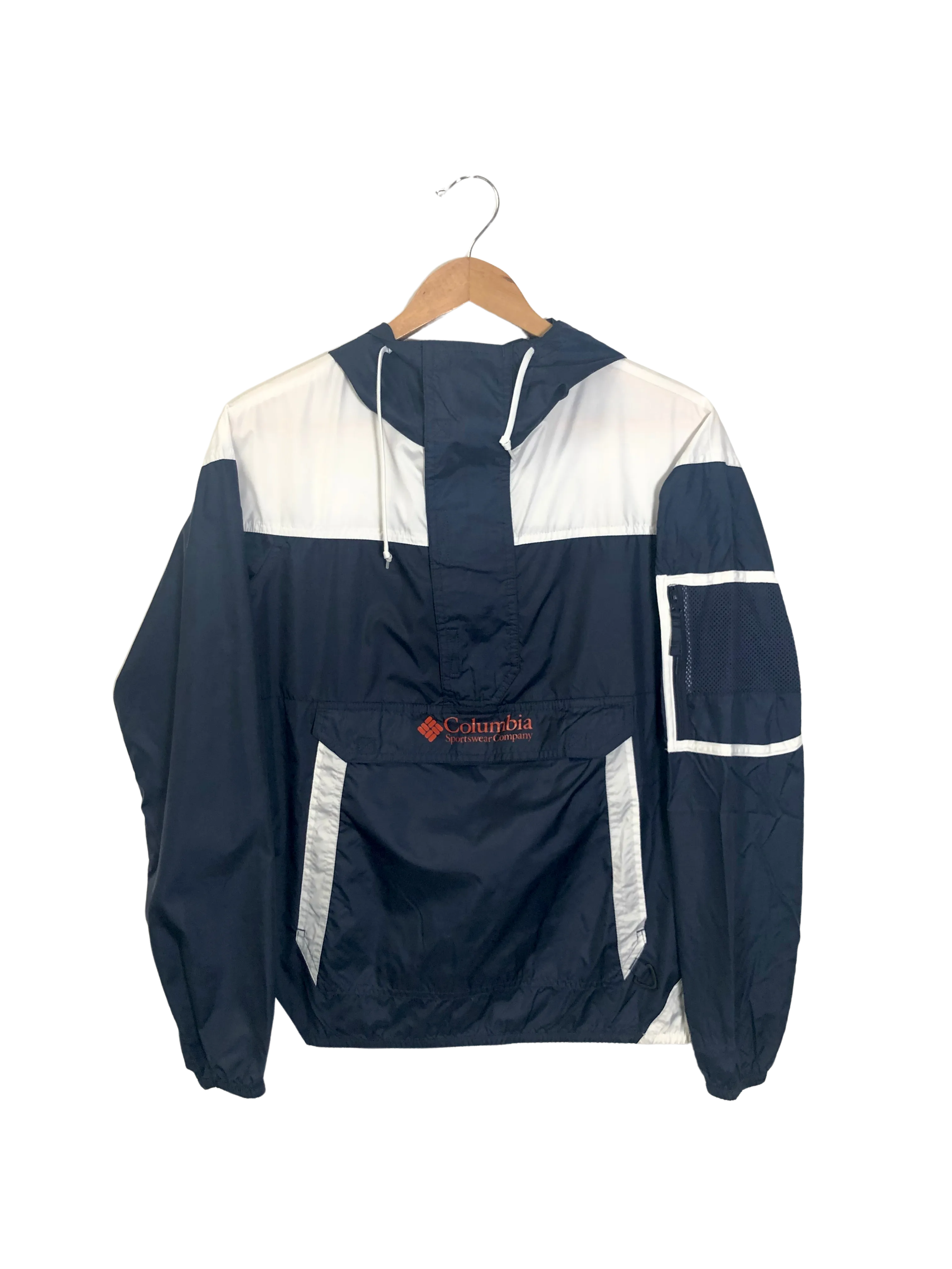 Light-Weight Columbia 1/4 Zip Windbreaker (S)