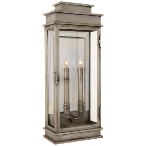 Linear Lantern Tall in Antique Nickel