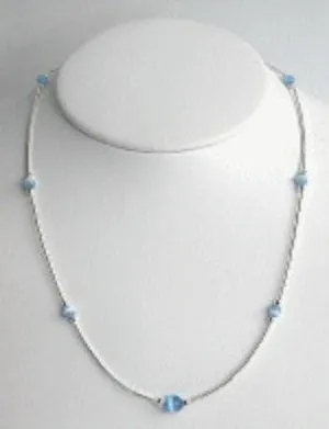Liquid Silver and Fiber Optic beads