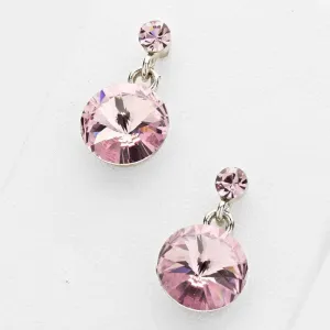 Little Girls Light Purple Dangle Earrings | 120702