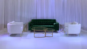 LIVINGSTON SOFA GROUPING 3 - HUNTER GREEN