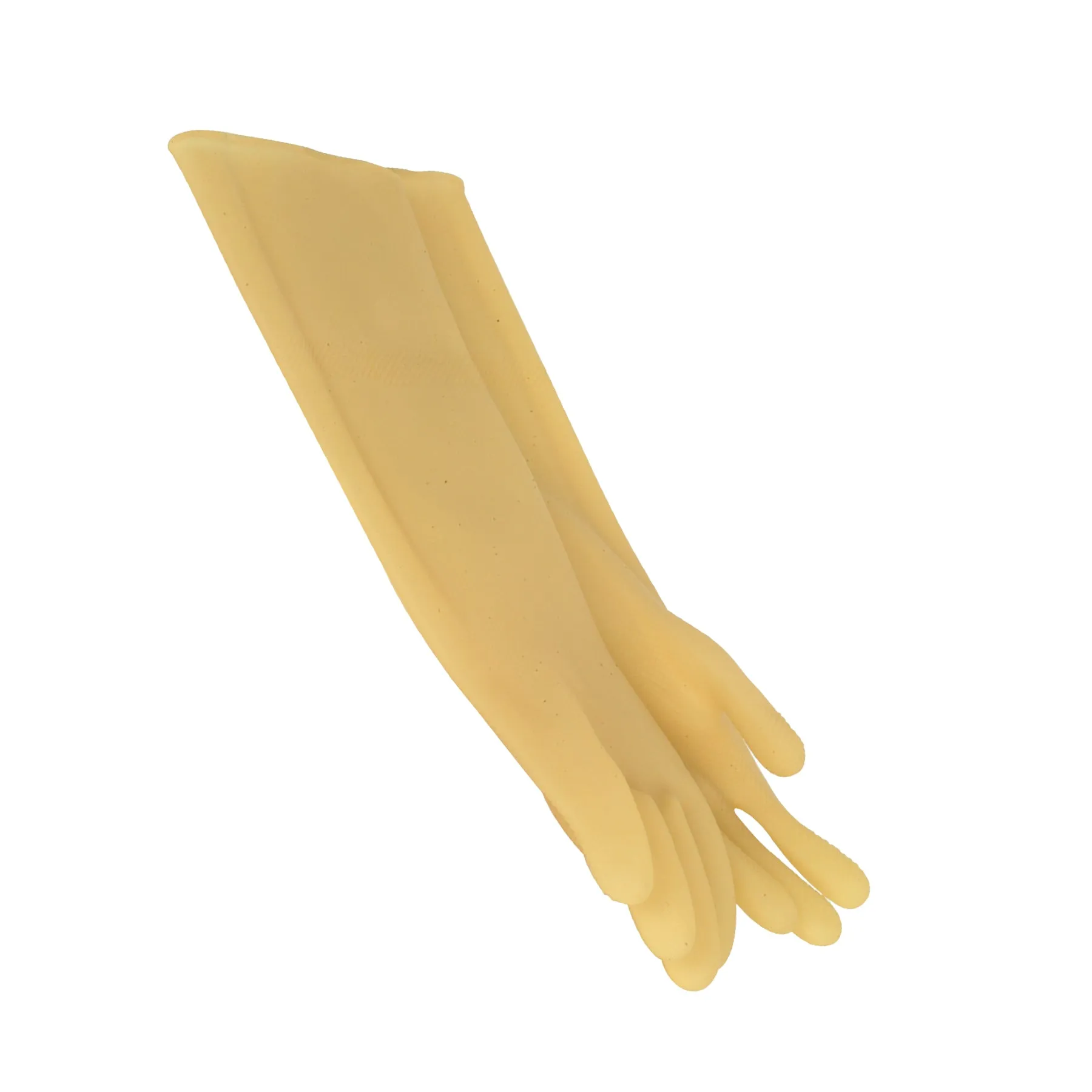 Long Cleaning 8 1/2" X 16" Gloves Yellow for Janitorial (24 Pairs Right Left)