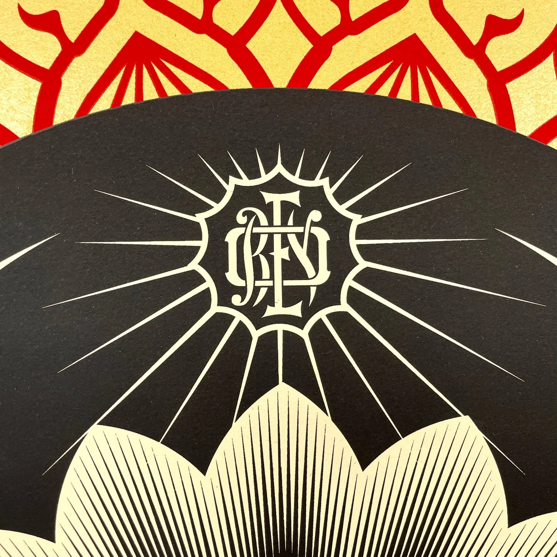 Lotus Ornament Target