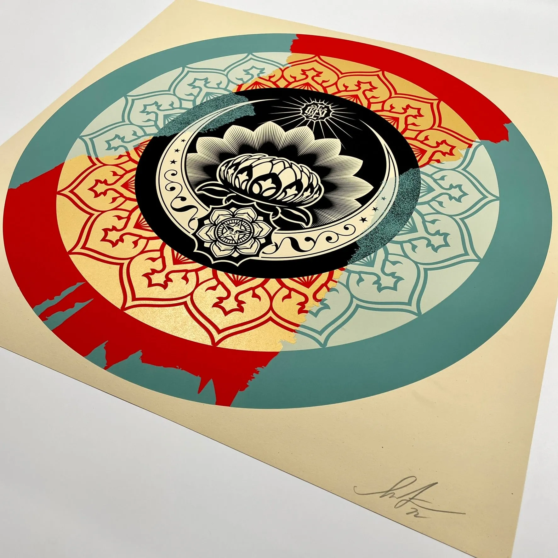 Lotus Ornament Target