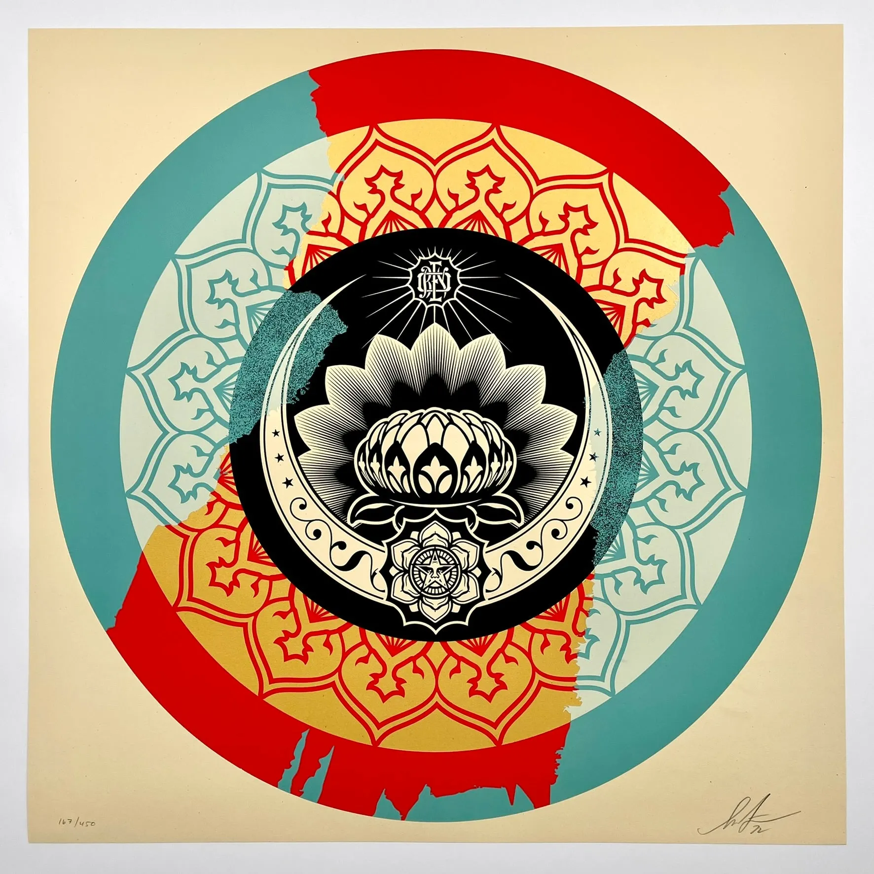 Lotus Ornament Target