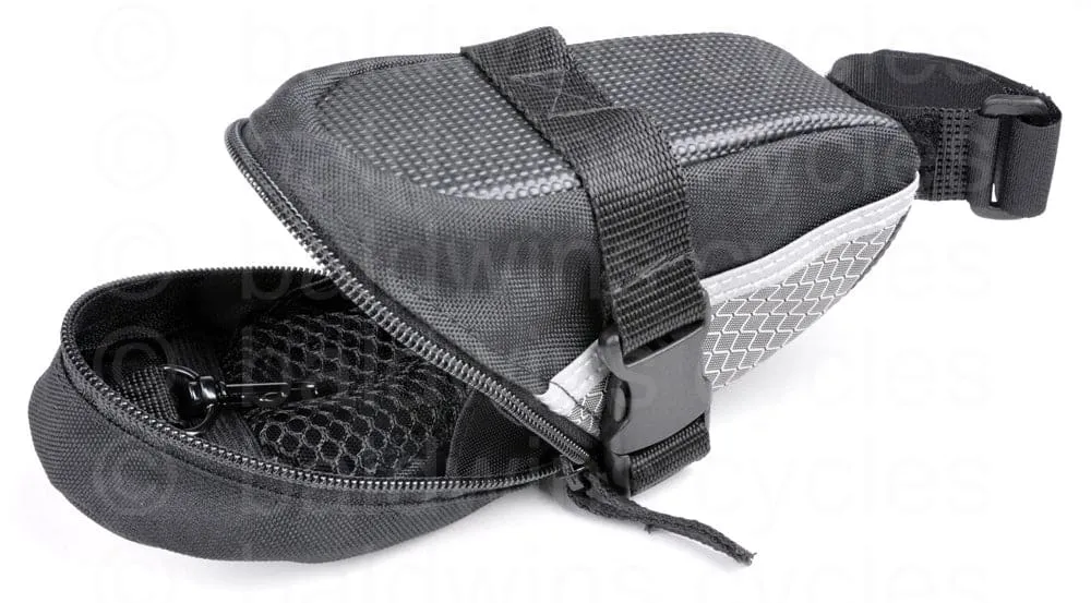 Lotus SH-6702 M Commuter Saddle Bag - Medium in Black (0.7L)