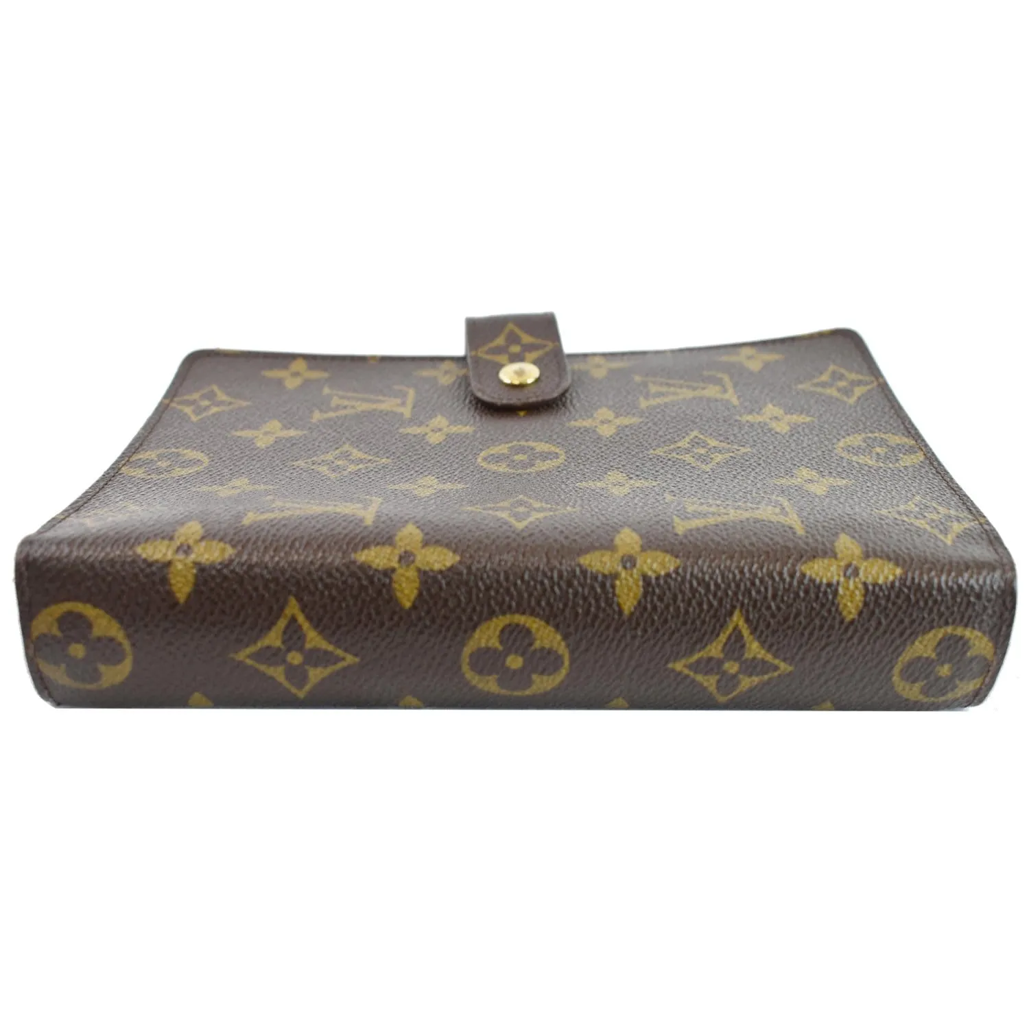 LOUIS VUITTON Agenda PM Monogram Canvas Planner Cover Brown
