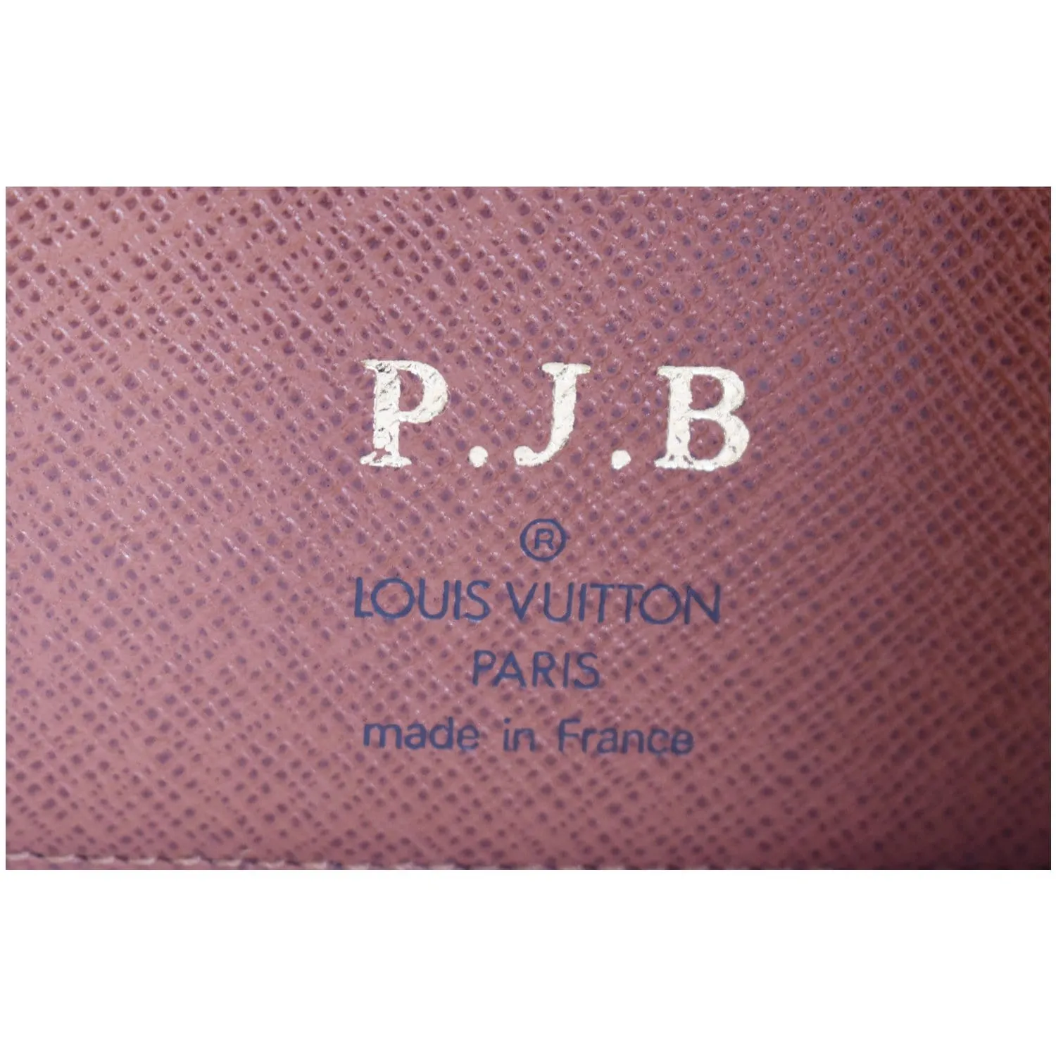 LOUIS VUITTON Agenda PM Monogram Canvas Planner Cover Brown