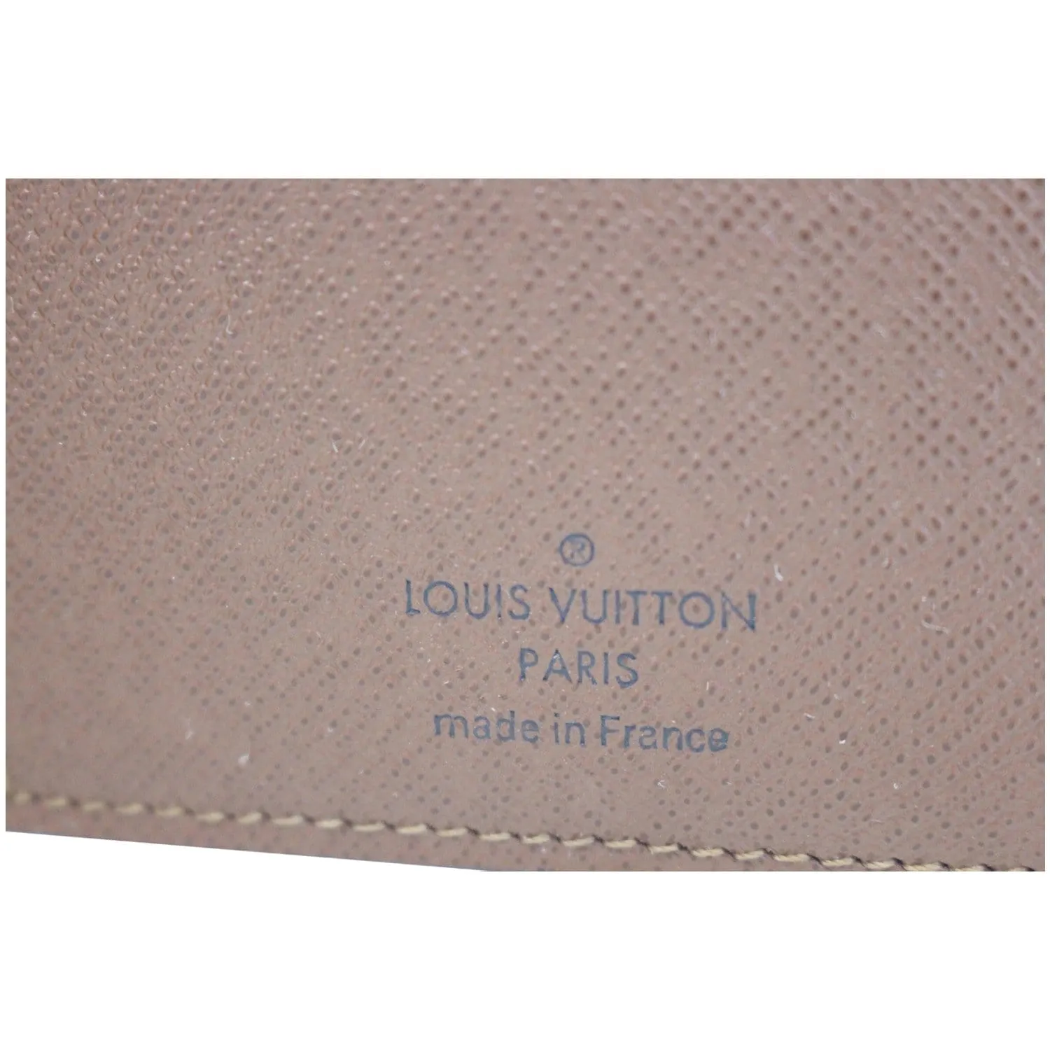 LOUIS VUITTON Brazza Monogram Canvas Wallet Brown