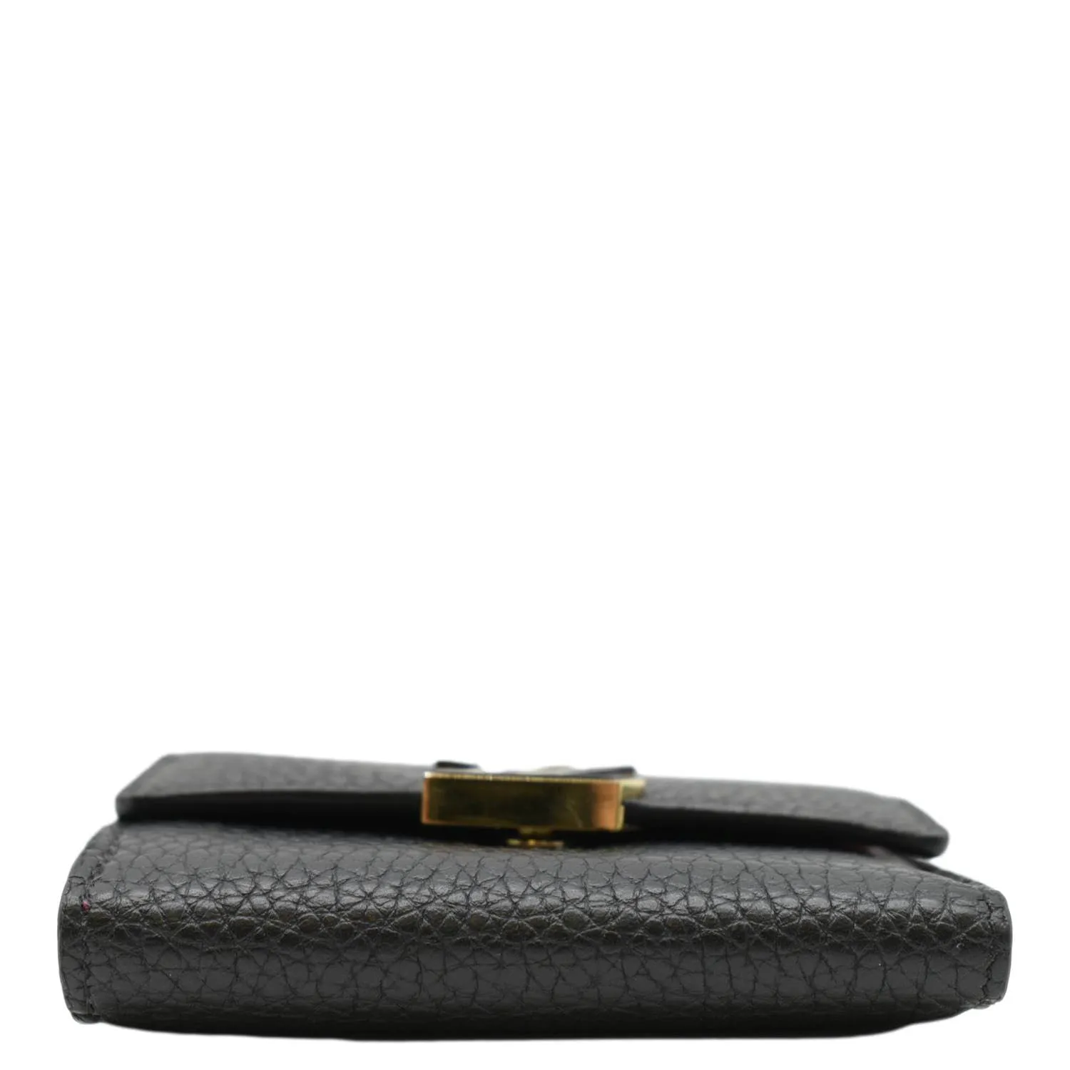 LOUIS VUITTON Capucines XS Taurillon leather Wallet Black