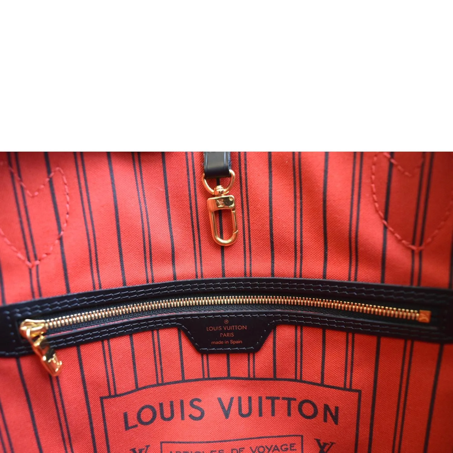 LOUIS VUITTON Neverfull Kabuki MM Monogram Canvas Tote Bag Brown