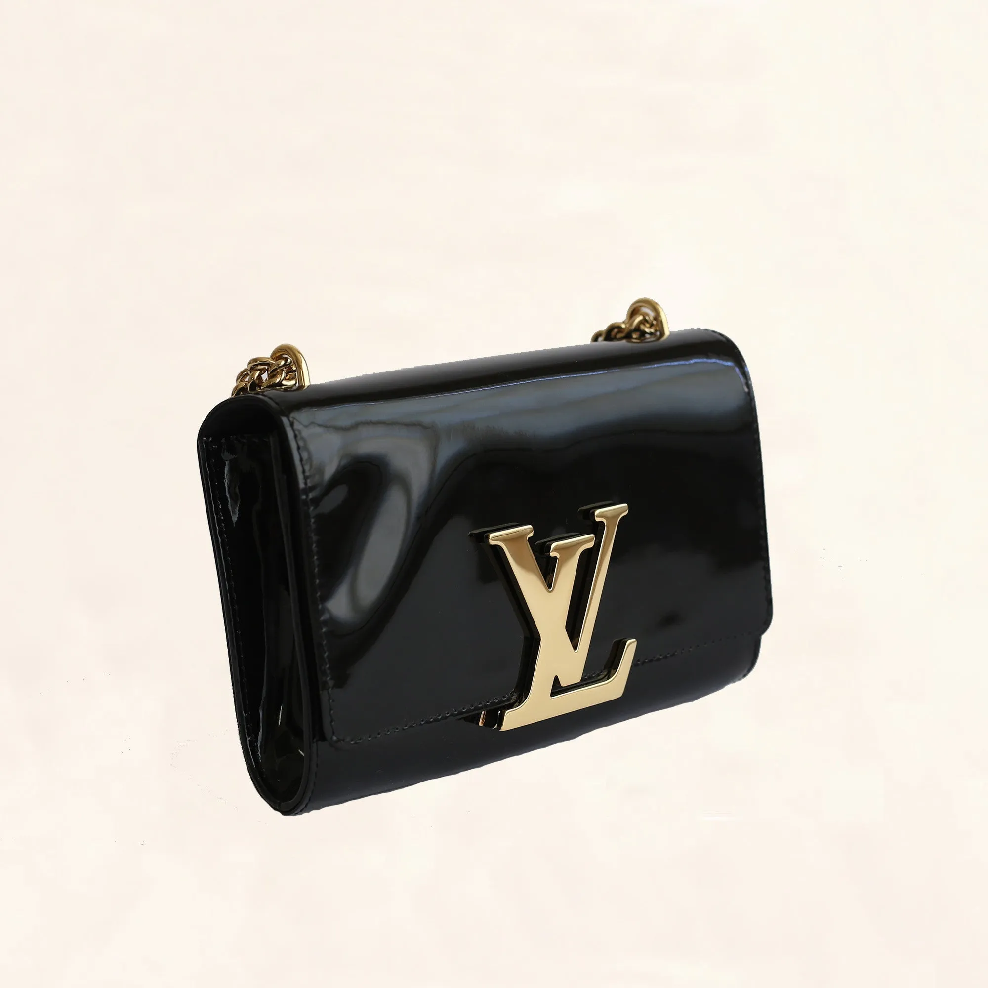 Louis Vuitton | Patent Leather Louise Clutch | MM