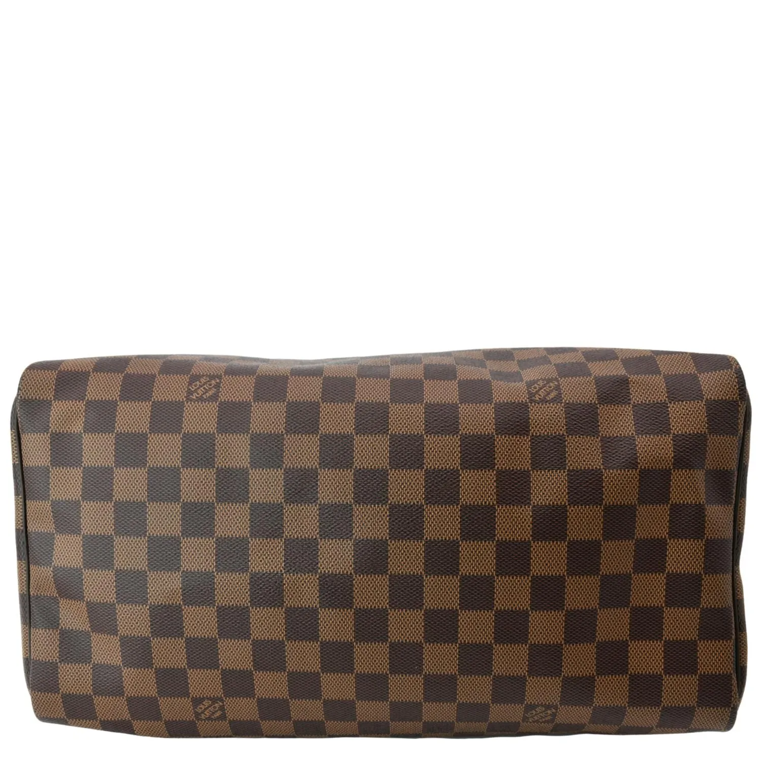 LOUIS VUITTON Speedy 35 Damier Ebene Satchel Bag Brown