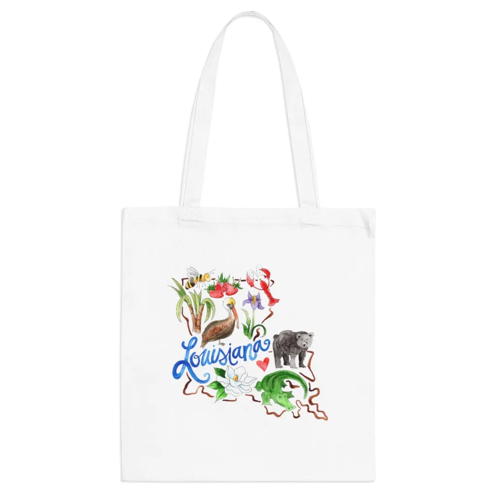 Louisiana Favorites Tote Bag