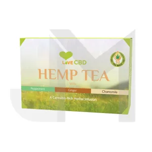 Love CBD Hemp Tea Bags - 10 Bags