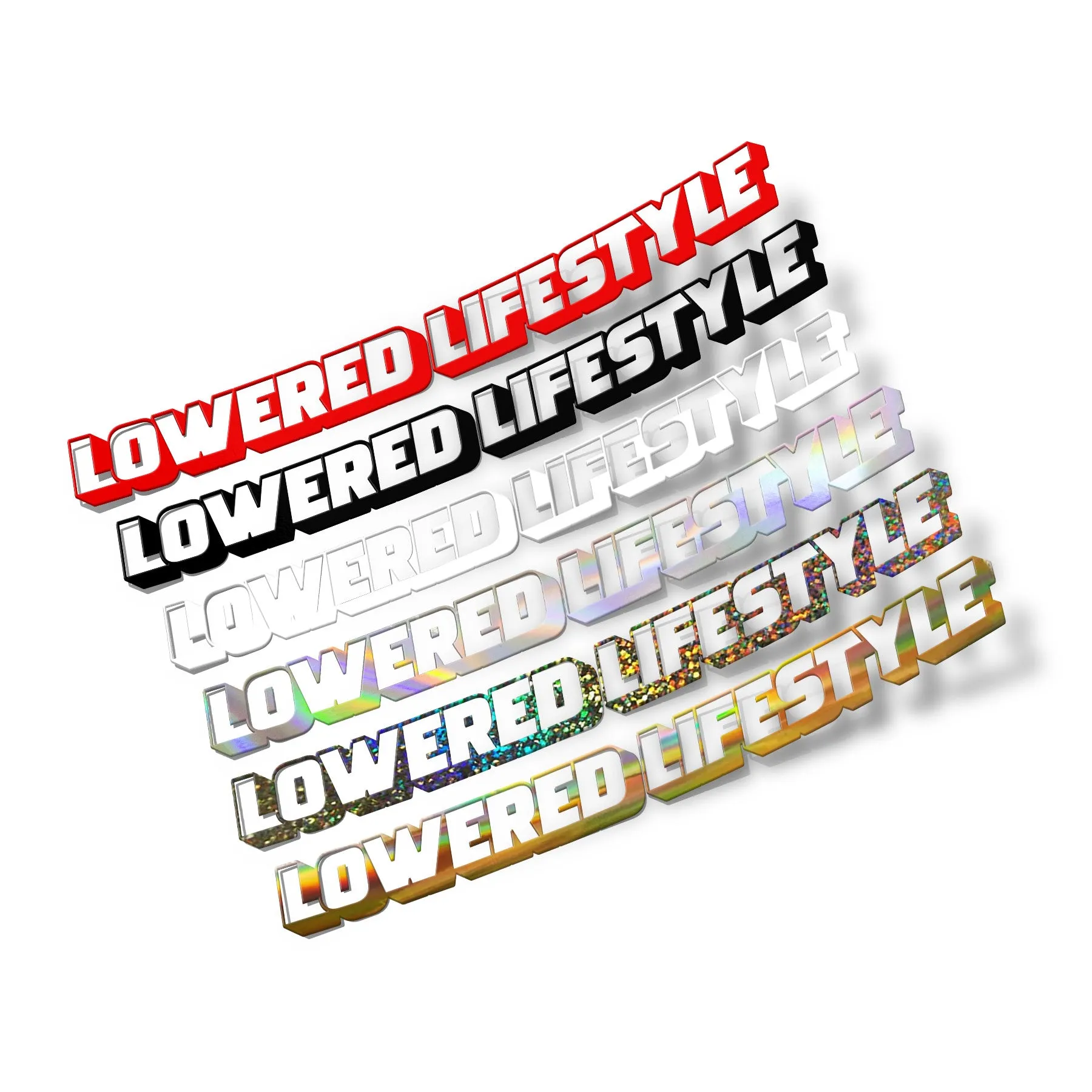 Lowered Lifestyle Blocky Boi - 12"
