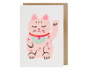 Lucky Cat Card
