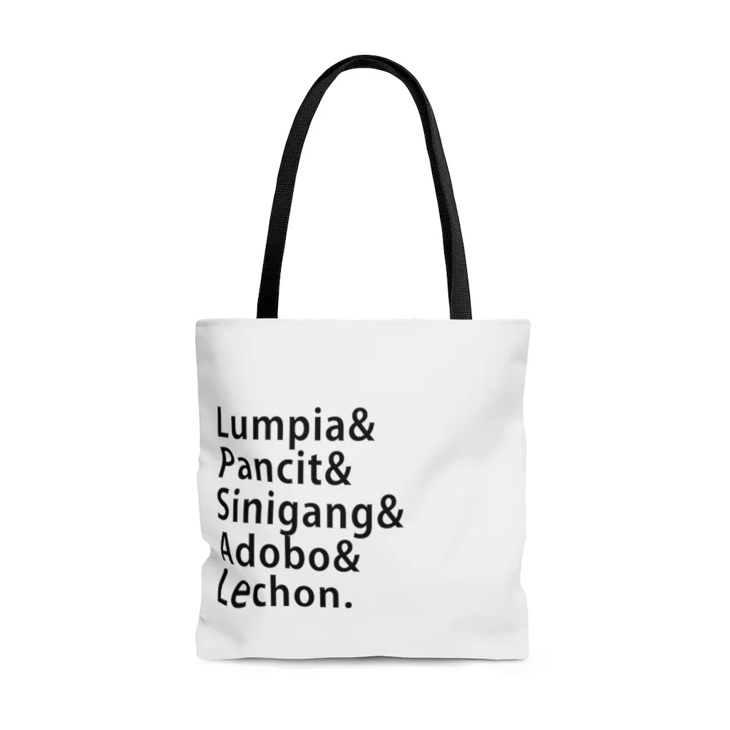 Lumpia Pancit Sinigang Adobo Lechon Tote Bag