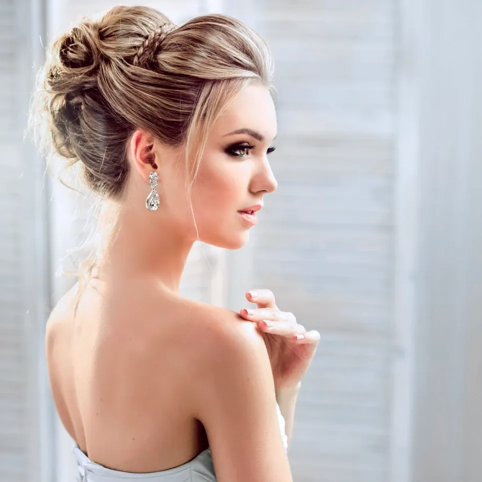 Luxe Classic Crystal Earrings