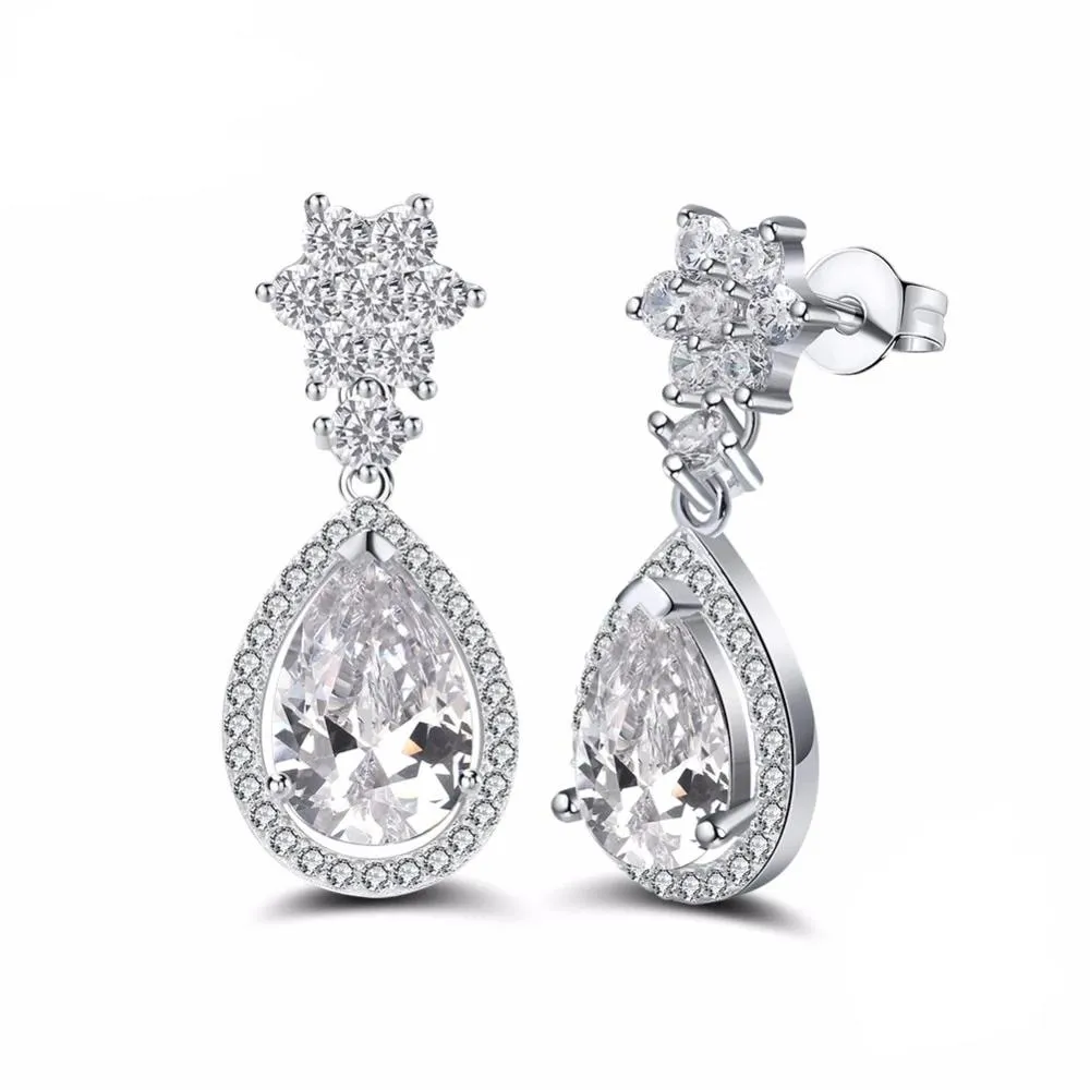Luxe Classic Crystal Earrings