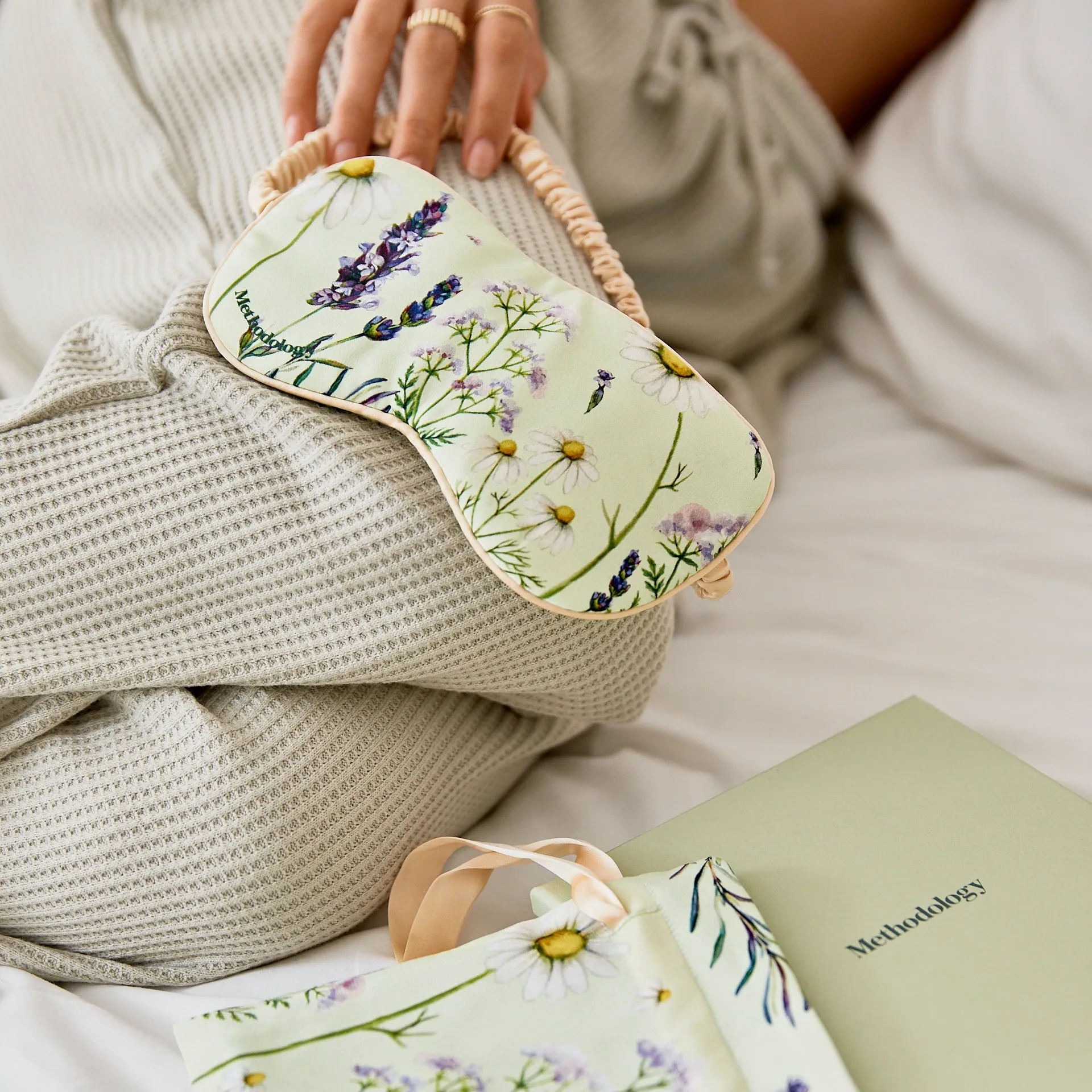 Luxurious 100% Silk Sleep Eye Mask and Matching Pouch