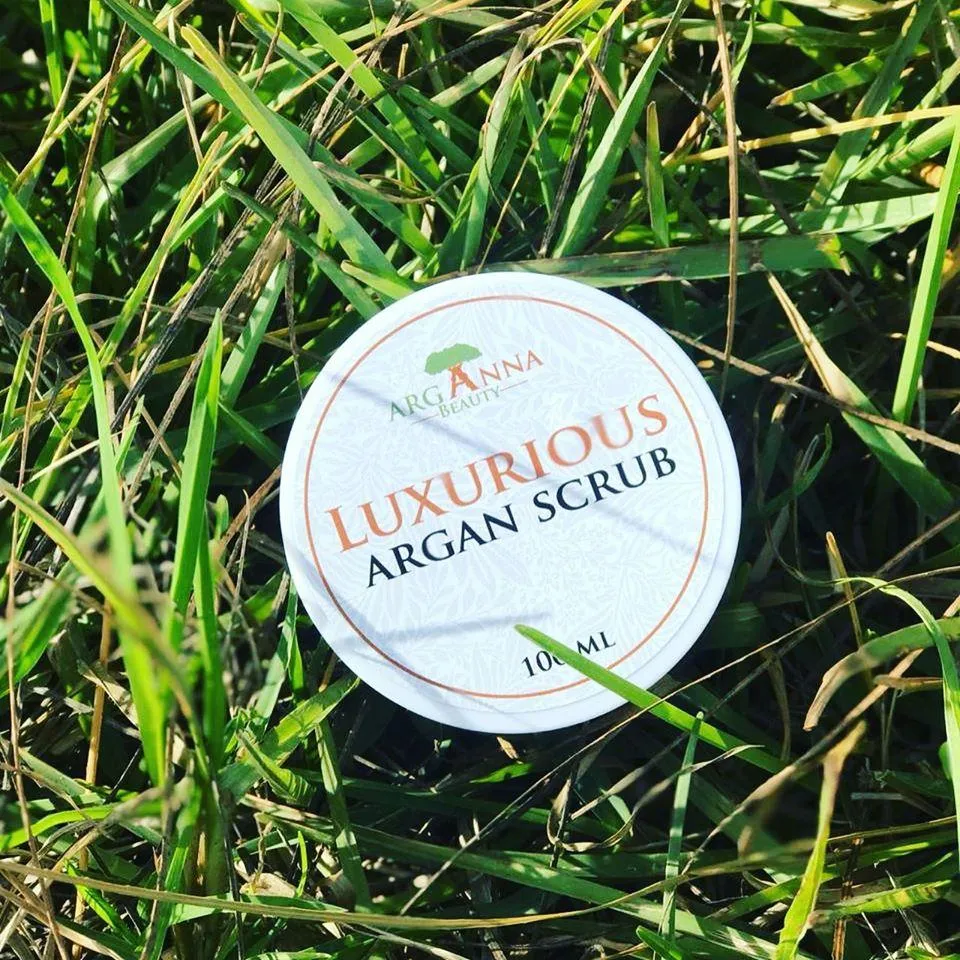 Luxurious Agran Scrub, Natural Body Scrub