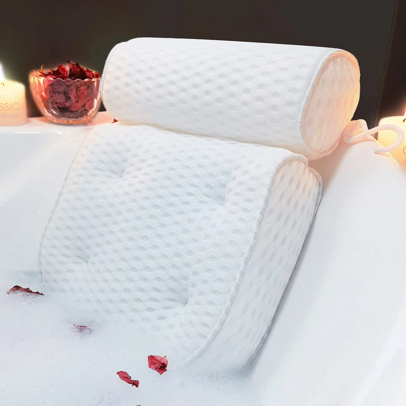 Luxurious bathspa pillow